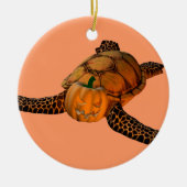 Funny Halloween Turtle Keramisch Ornament (Voorkant)