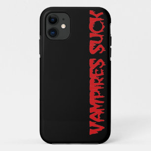 Funny Halloween Vampires Suck iPhone 11 Hoesje