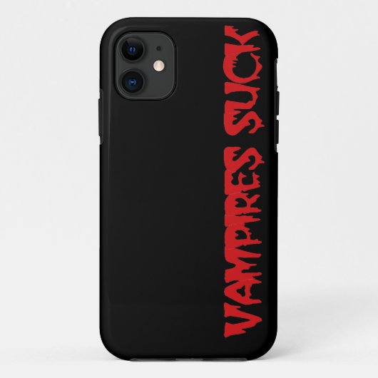 Funny Halloween Vampires Suck Case-Mate iPhone Case (Achterkant)