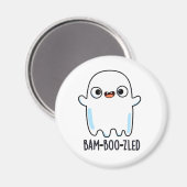 Funny Halloween Verward Ghost Pun Magneet (Voorkant / Achterkant)