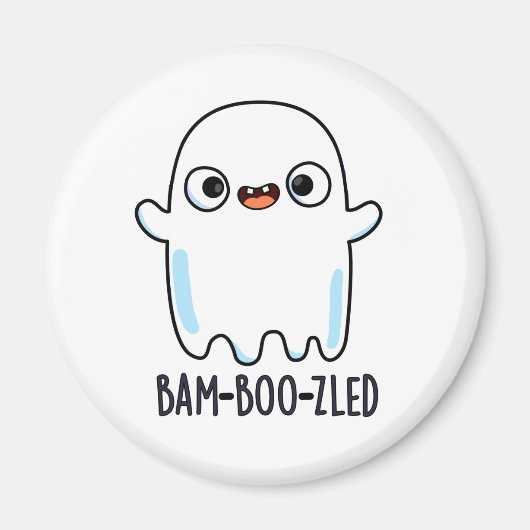 Funny Halloween Verward Ghost Pun Magneet (Voorkant)