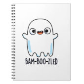 Funny Halloween Verward Ghost Pun Notitieboek (Voorkant)