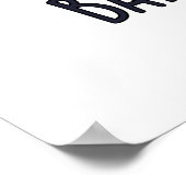 Funny Halloween Verward Ghost Pun Poster (Hoek)