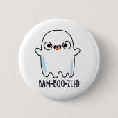 Funny Halloween Verward Ghost Pun Ronde Button 5,7 Cm (Voorkant)