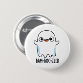 Funny Halloween Verward Ghost Pun Ronde Button 5,7 Cm (Voorkant /achterkant)