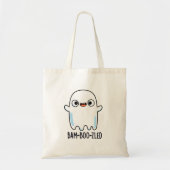 Funny Halloween Verward Ghost Pun Tote Bag (Voorkant)