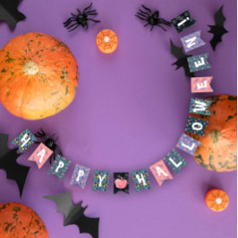 Funny Halloween Vlaggetjes