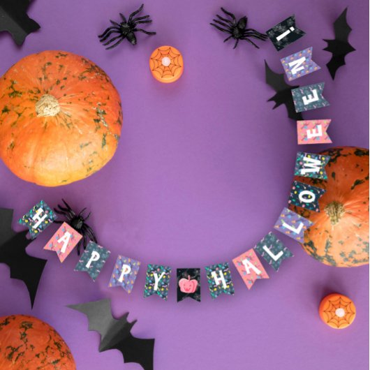 Funny Halloween Vlaggetjes