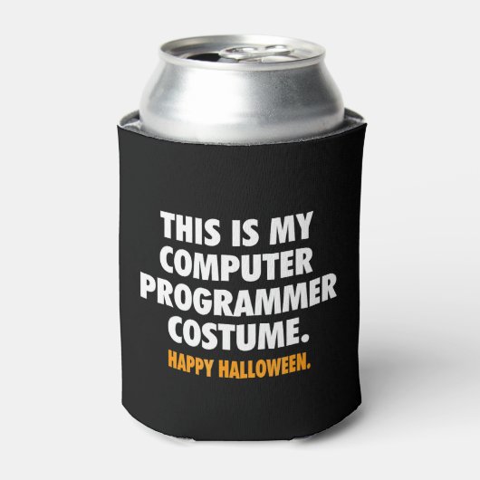 Funny Halloween voor programmeurs Blikjeskoeler (Blikje Voorkant)