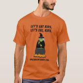 Funny Halloween Witch Cool English Teacher Grammar T-shirt (Voorkant)