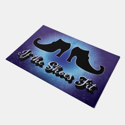 Funny Halloween Witch Deurmat (Schuin)