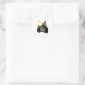 Funny Halloween Witch I Smell Children Ronde Sticker (Tas)