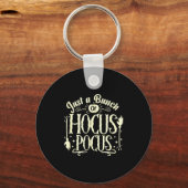 Funny Halloween Witch Just A Bunch Of Quote Gift Sleutelhanger (Voorkant)