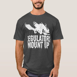 Funny Halloween Witch, Regulatorese Mount Up (10) T-shirt