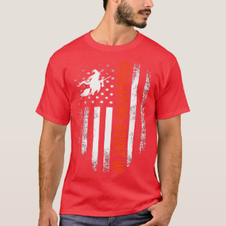 Funny Halloween Witch, Regulatorese Mount Up (57) T-shirt