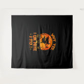 Funny Halloween Witch waarom ik echt kan rijden Wandkleed (Voorkant (horizontaal))