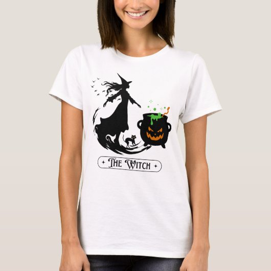 Funny Halloween Witch's Brew T-shirt (Voorkant)