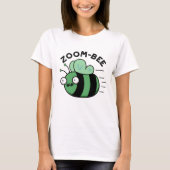 Funny Halloween Zombie Bee Pun T-shirt (Voorkant)