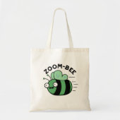 Funny Halloween Zombie Bee Pun Tote Bag (Voorkant)