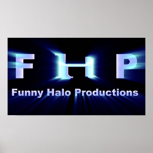 Funny Halo Productions Poster (Voorkant)