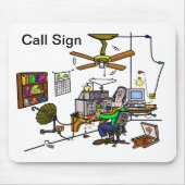 Funny Ham Cave Mousepad past het aan! Muismat (Voorkant)