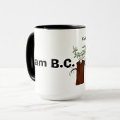 Funny Ham Radio B.C. Mok past het aan! (Voorkant links)