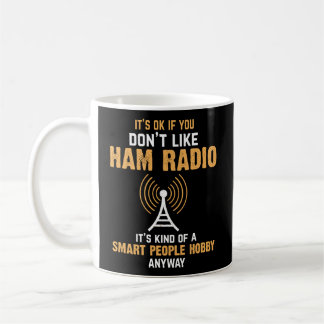 Funny Ham Radio ExploitRadio Amateur Morse Hobby Koffiemok