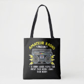 Funny Ham Radio Operator Amateur Radio Definition Tote Bag (Voorkant)