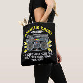 Funny Ham Radio Operator Amateur Radio Definition Tote Bag (Dichtbij)