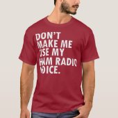 Funny HAM Radio Operator Amateur Radio Operator T-shirt (Voorkant)