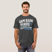Funny Ham Radio Operator Antenna Amateur Radio T-shirt (Voorkant volledig)