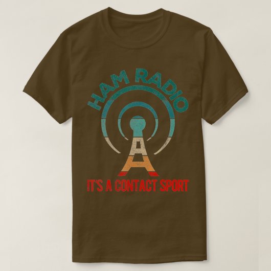 Funny Ham Radio Operator Grandpa Dad Amateur Radio T-shirt (Design voorkant)