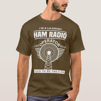 Funny Ham Radio Operator Radio Amateur Morse T-shirt