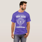 Funny Ham Radio Operator Radio Amateur Morse T-shirt (Voorkant volledig)