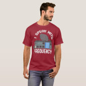 Funny Ham Radio Quote Amateur Operator Premium T-shirt (Voorkant volledig)