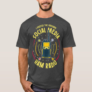 Funny Ham Radio Quote Amateur Operator Premium T-shirt