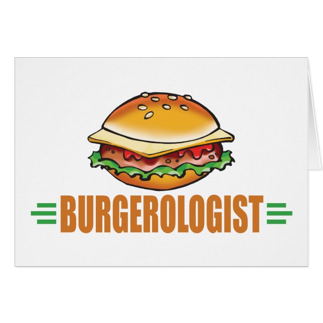 Funny Hamburger (Voorkant Horizontaal)