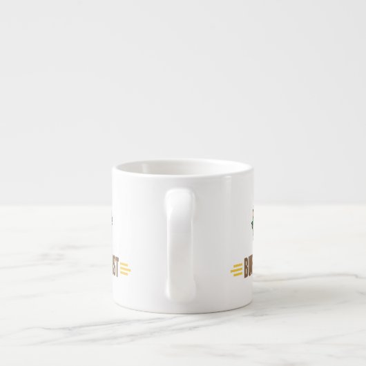 Funny Hamburger Espresso Kop (Achterkant)