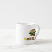 Funny Hamburger Espresso Kop (Voorkant rechts)