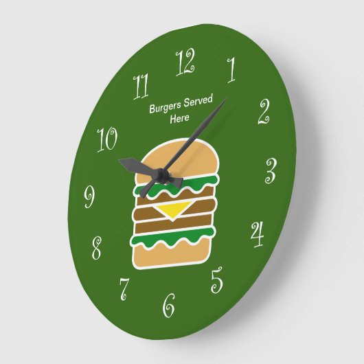 Funny Hamburger Kitchen Design Grote Klok (Hoek)
