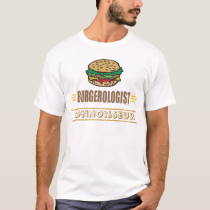 Funny Hamburger Lovers T-shirt