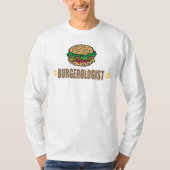 Funny Hamburger Lovers T-shirt (Voorkant)