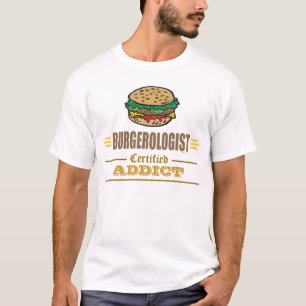 Funny Hamburger Lovers T-shirt