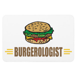 Funny Hamburger Magneet