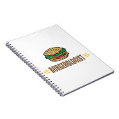 Funny Hamburger Notitieboek (Rechterzijde)