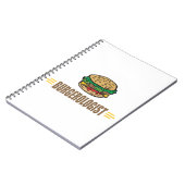 Funny Hamburger Notitieboek (Linkerzijde)