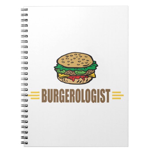 Funny Hamburger Notitieboek (Voorkant)