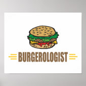 Funny Hamburger Poster (Voorkant)