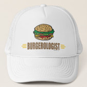 Funny Hamburger Trucker Pet (Voorkant)