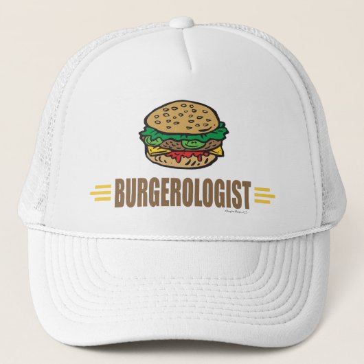 Funny Hamburger Trucker Pet (Voorkant)